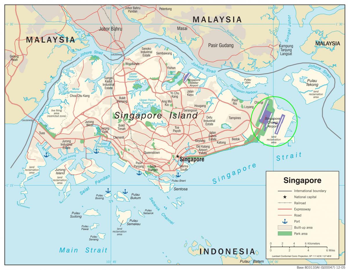 新加坡机场航站楼地图